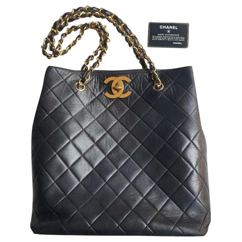 chanel tote bag classic|Pre.